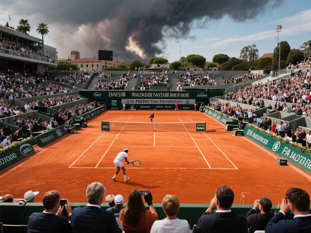 罕见一幕！西班牙大范围停电，马德里网球大师赛被迫中断